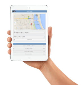 Pool Service Route Planning Software for Mobile